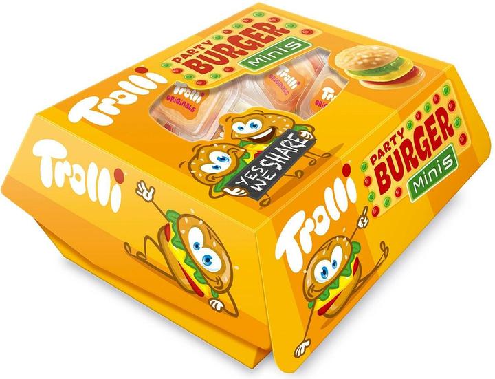 Trolli Mini Burger Box (150 g, 1 Stk.)