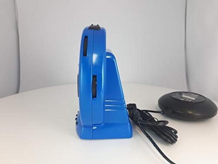 Produktbild Geemarc Sonic Bomb Wecker mit Vibration (türkis)