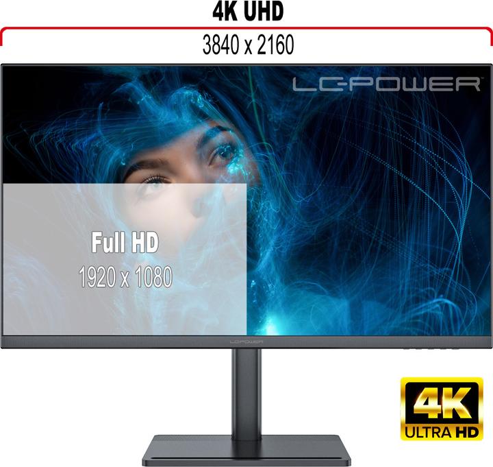 Actual product image LC-Power LC-M28-4K-UHD (3840 x 2160 Pixels, 28")