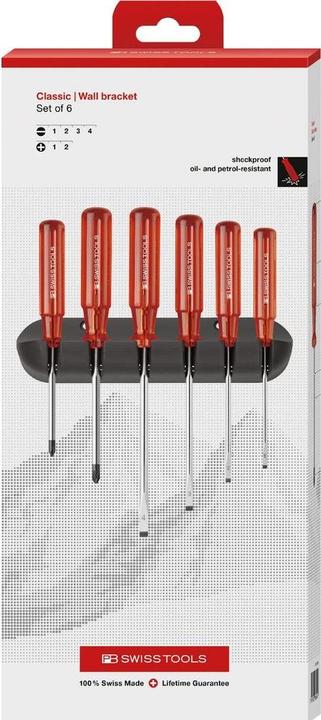 Produktbild PB Swiss Tools Schraubenziehersätze (Phillipps-Kreuzschlitz (PH), Schlitz)