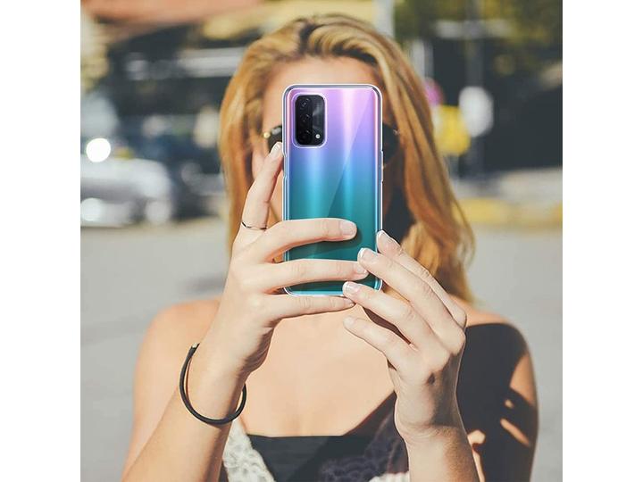 Immagine prodotto Screenguard Custodia Oppo A74 5G flessibile in TPU trasparente (Oppo A74 5G)