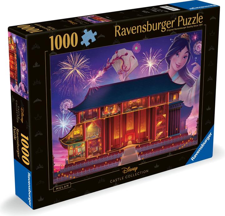 Produktbild Ravensburger Puzzle 12000260 - Mulan - 1000 Teile Disney Castle Collection Puzzle für Erwachsene (1000 Teile)