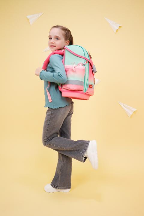 Actual product image Belmil Classy Plus Schulranzen Set 5teilig mit Brustgurt (19 l)