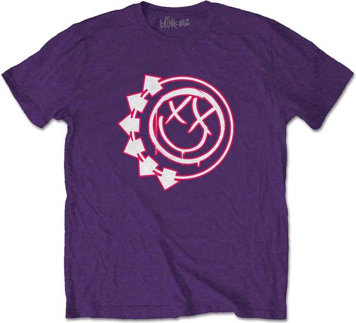Actual product image Blink 182 Six Arrow Smiling Face (L)