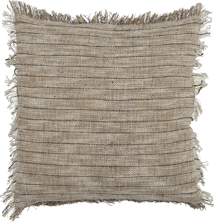 Actual product image Bloomingville Febbie Cushion, Nature, Cotton (45 x 45 cm)