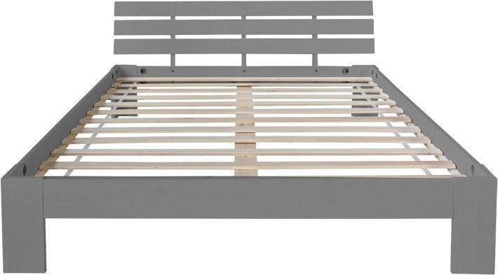 Image du produit Homestyle4u Holzbett mit Matratze & Lattenrost (140 x 200)
