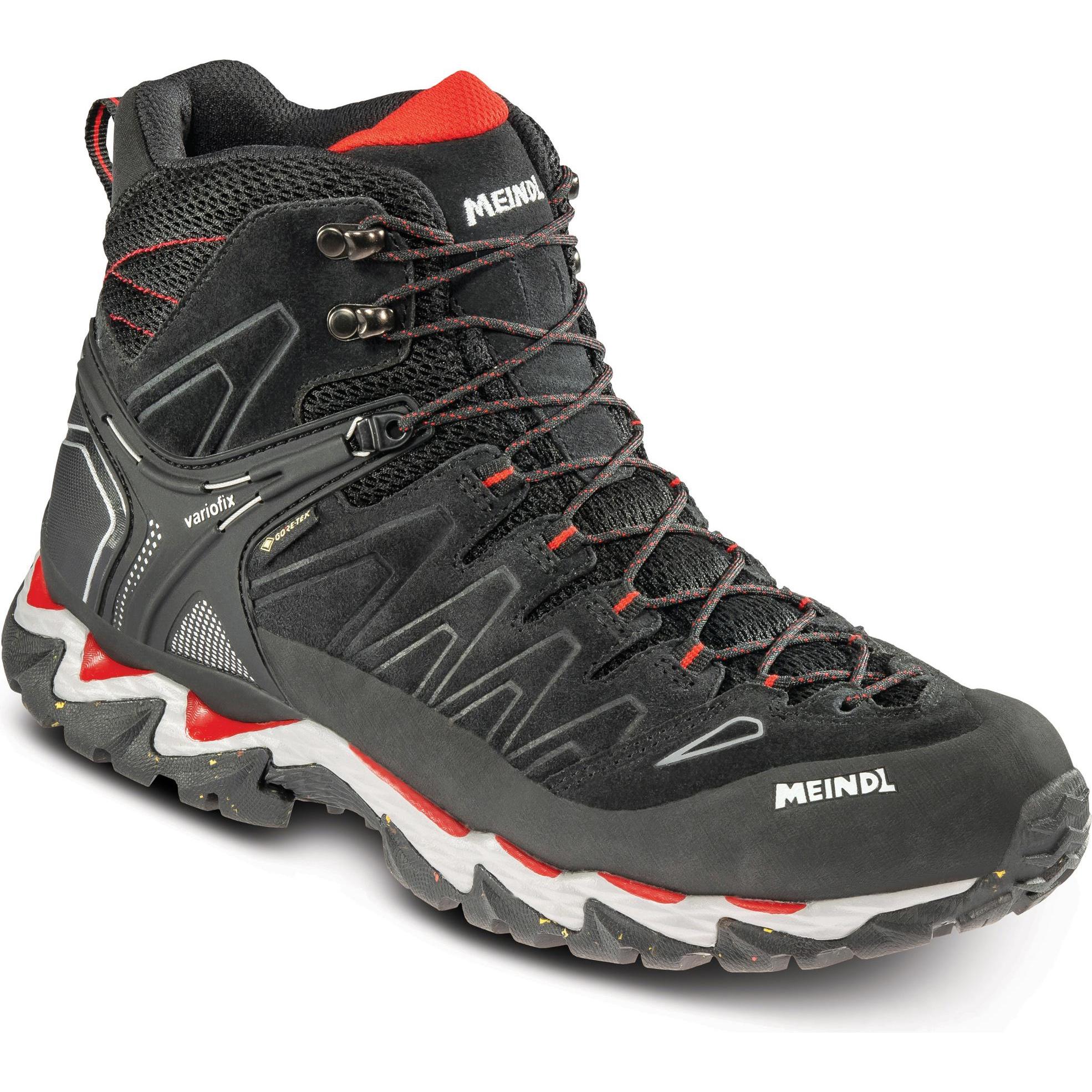 Meindl, Herren, Wanderschuhe, Lite Hike Men GTX (47), Schwarz