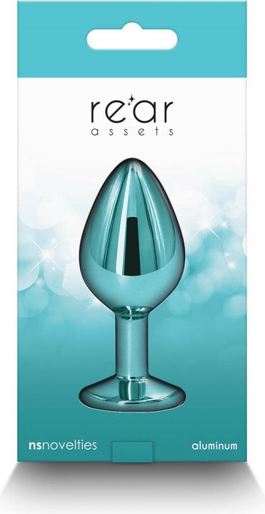 Produktbild NS Novelties Plug bijou aluminium chromé vert M