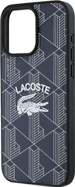 Produktbild Lacoste LCHMP15LPIGV iPhone 15 Pro 6.1" granatowy/navy hardcase Monogram Vintage Logo MagSafe (Apple iPhone 15 Pro)