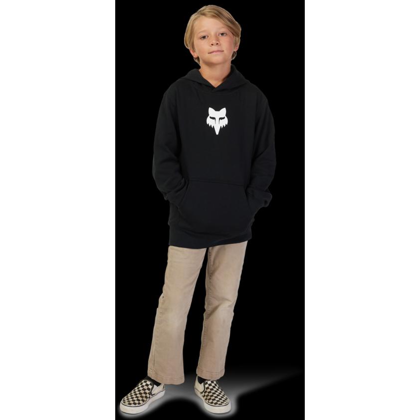 Fox, Jungen, Pullover, Hoody 23 Yth Legacy E Po Blk Ym, Schwarz, (M)