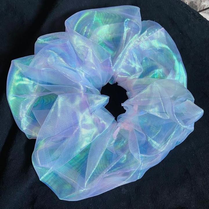 Immagine prodotto Avizar Scrunchie Glänzender Organza Uni Yumei (Elastico per capelli)