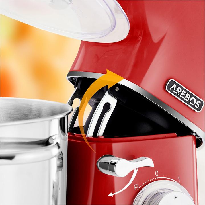Produktbild Arebos Küchenmaschine (1500 W, 5.50 l)