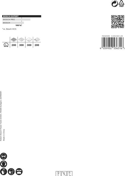 Produktbild Bosch Professional Zubehör EXPERT Construction Material Lochsäge, 127 x 60 mm (127 mm)