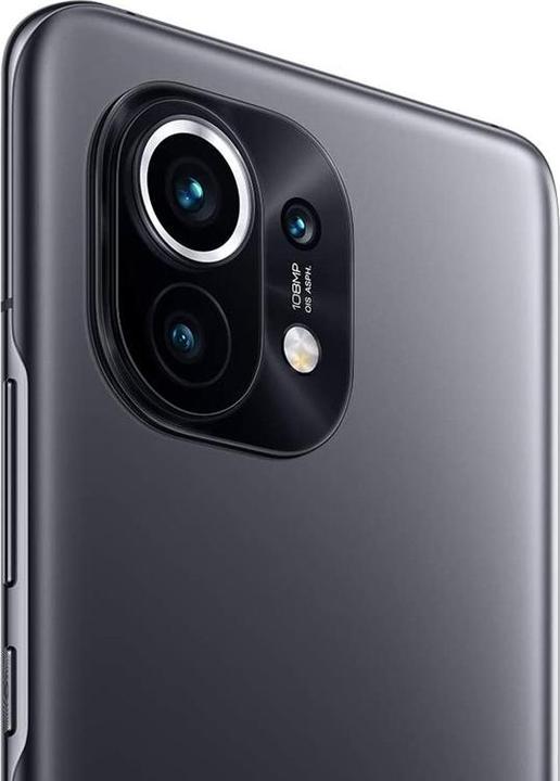 Actual product image Xiaomi Mi 11 (256 GB, Midnight Gray, 6.81", Dual SIM, 5G)