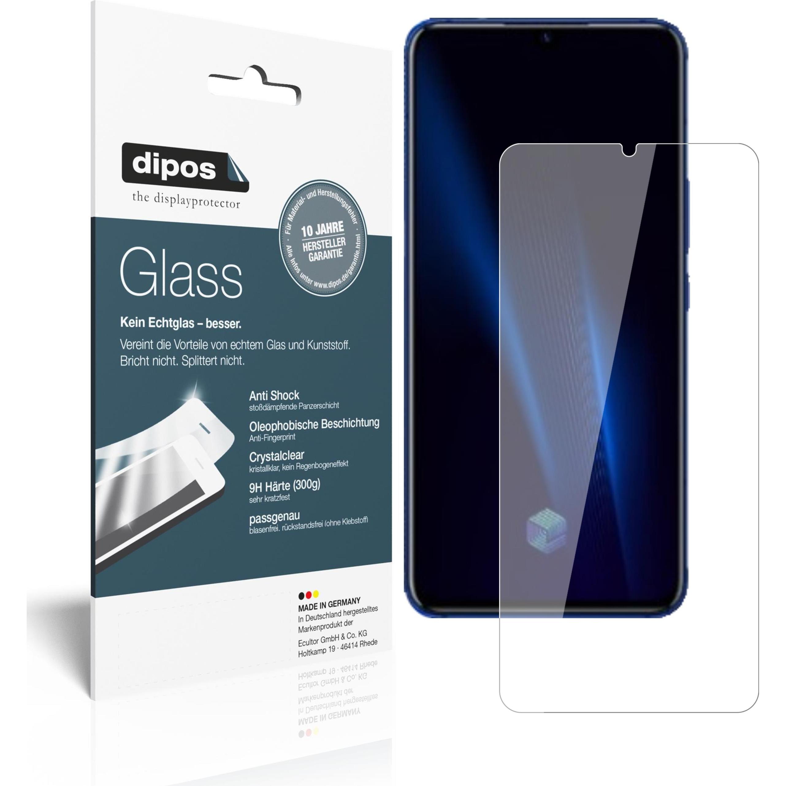 Dipos Displayschutz Anti-Shock (1 Stück, Vivo IQOO Pro 5G), Smartphone Schutzfolie, Transparent
