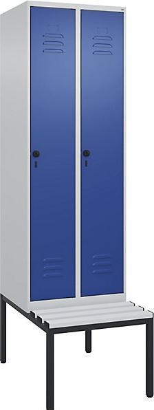 Actual product image C+P Locker Classic PLUS bench seat (60 cm, 212 cm)