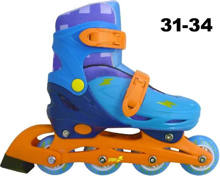 Produktbild Power Play Sport1 "Easy Roller" Blå inlinere Rulleskøjter til børn str. 31-34 (32)