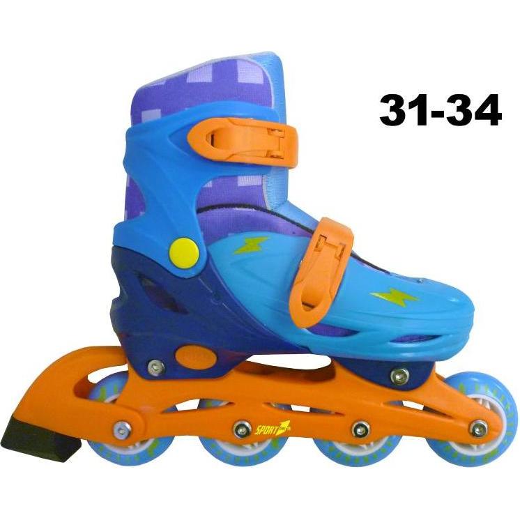 Power Play, Rollschuhe, Sport1 "Easy Roller" Blå inlinere Rulleskøjter til børn str. 31-34 (31), Blau