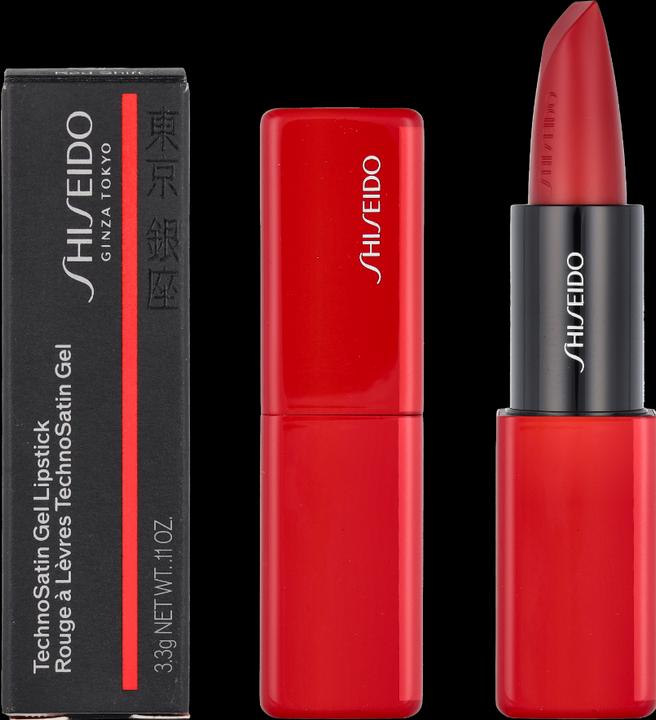 Produktbild Shiseido Technosatin Gel Lipstick No 416 (416 RED SHIFT)