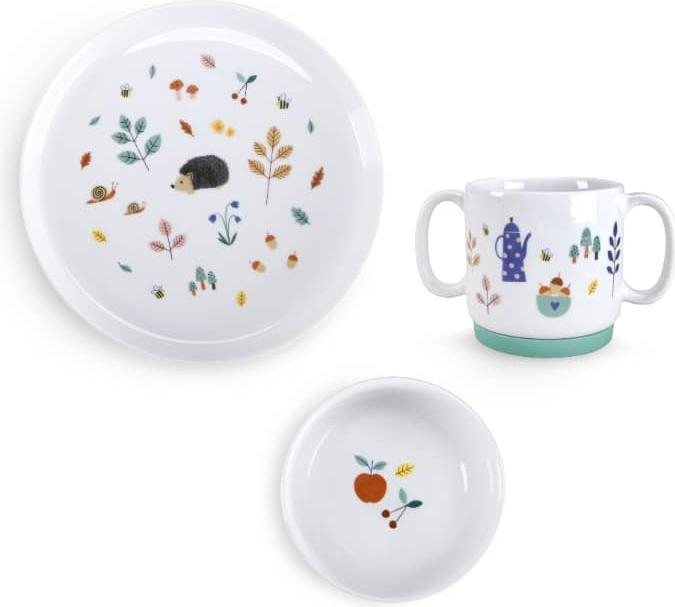 Produktbild Moulin Roty Porzellangeschirr-Set Pomme des Bois