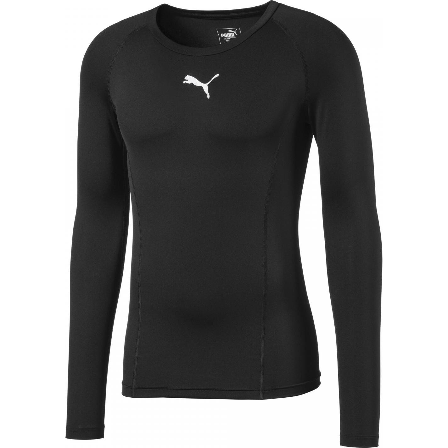 Thumbnail - Puma, Herren, Sportshirt, LIGA Baselayer Tee LS (S), Orange, S