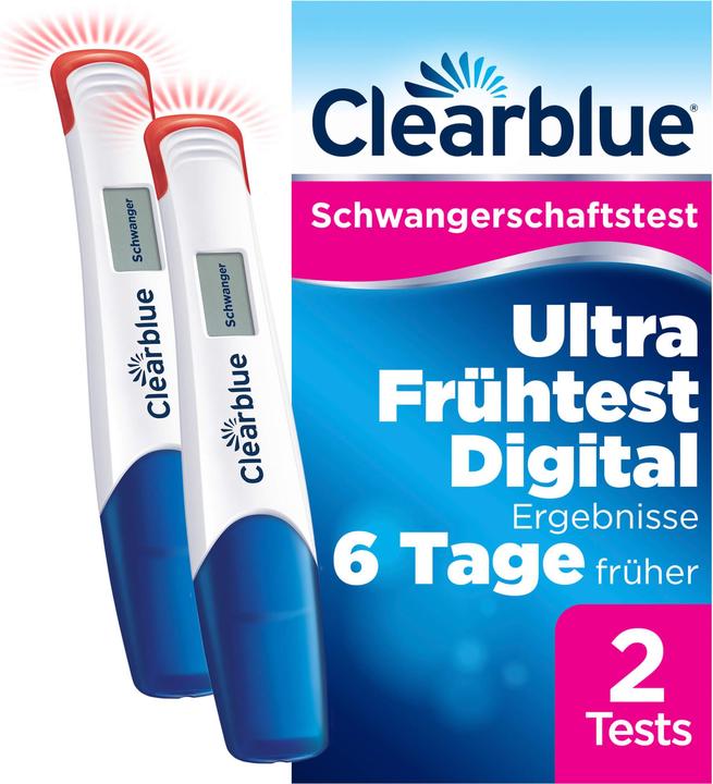 Produktbild Clearblue Schwang Ul Frueh (2 x)