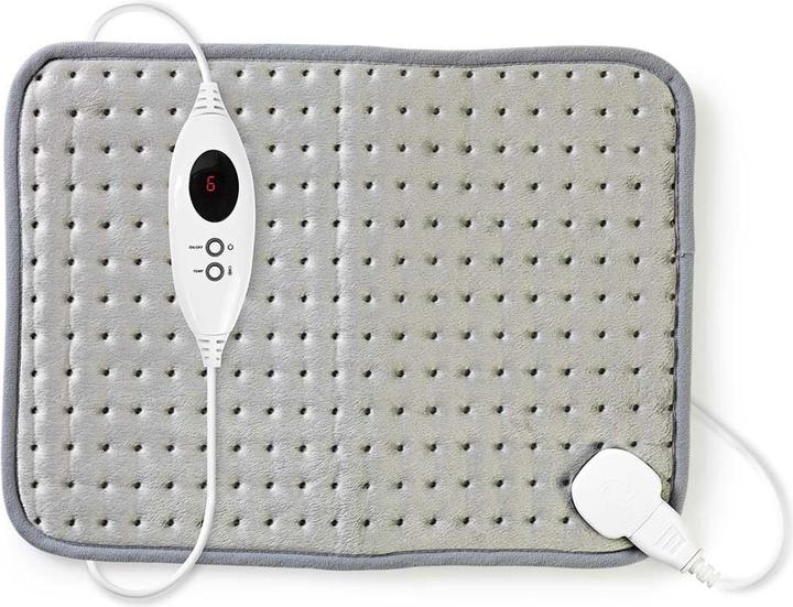 Nedis coussin chauffant | 6 réglages de chaleur | protection contre la surchauffe | lavable