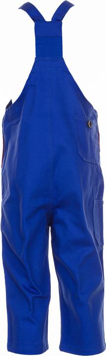 Immagine prodotto Planam Salopette per bambini, 100%BW, 292g/mq, 134/140, blu reale/rosso (134)