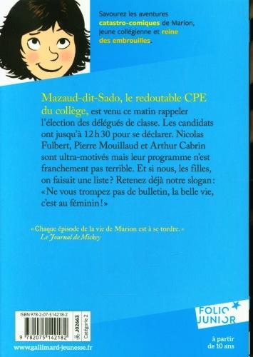 Actual product image Marion et Cie. Votez pour nous! (French, Joly Fanny, Muller Catel, 2020)