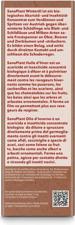 Image du produit Syngenta Sanoplant (Cochenilles, Acarien, Pucerons)