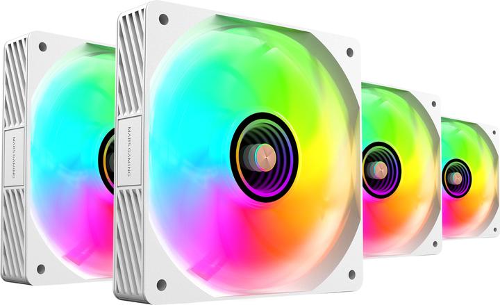 Produktbild Mars Gaming Mfsi4kitw (120 mm, 4x)