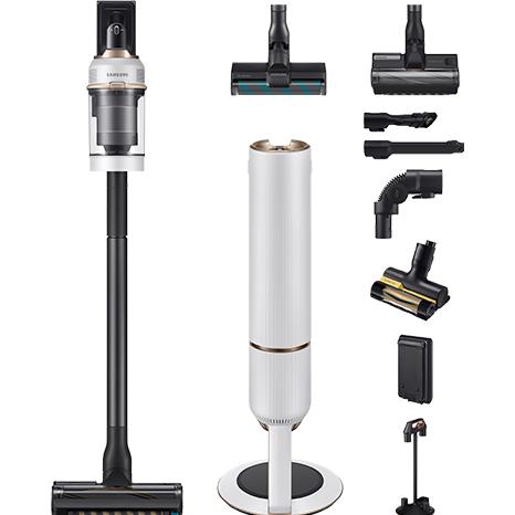 Thumbnail - Samsung BESPOKE JetTM Plus Upright Elektrobesen, Staubsauger, Schwarz, Weiss