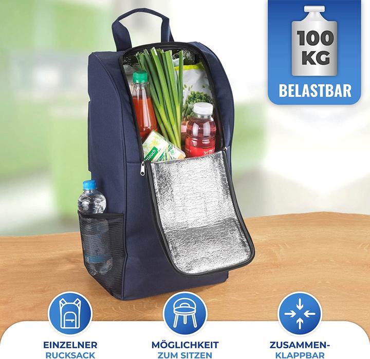 Immagine prodotto Wenko Carrello della spesa con sedile