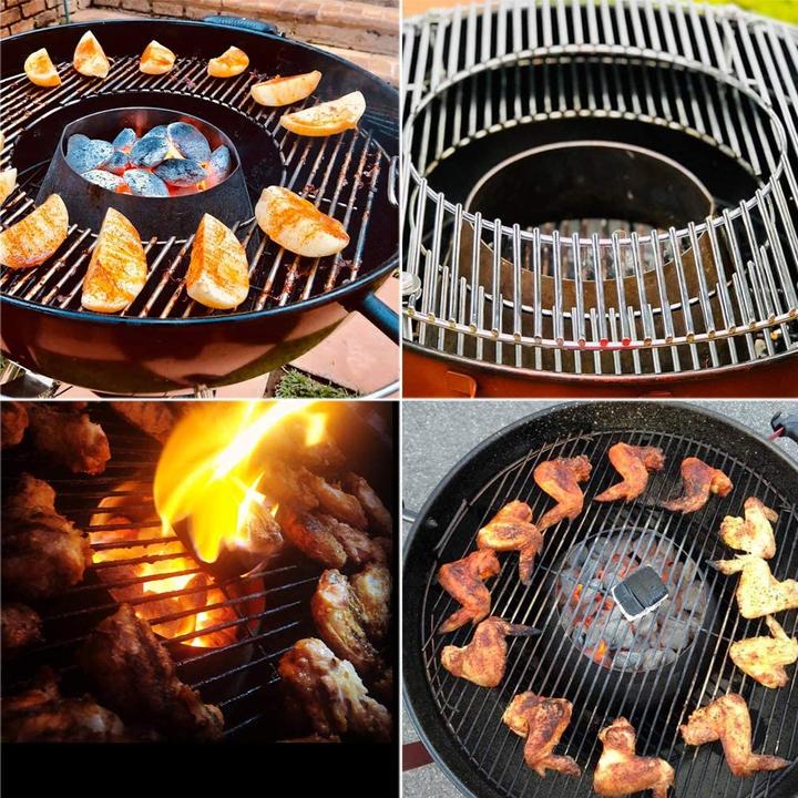 Produktbild Only Fire Edelstahl Kohlekorb BBQ
