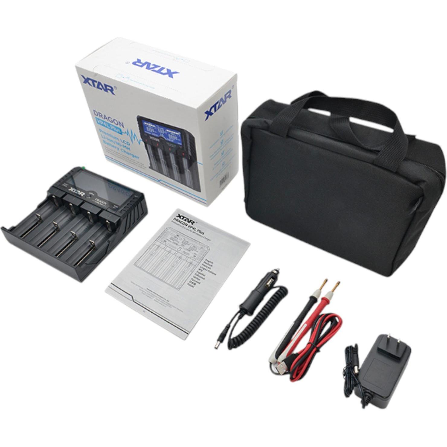 Xtar, Schutzhandschuhe, VP4L Plus batterijlader (XL)