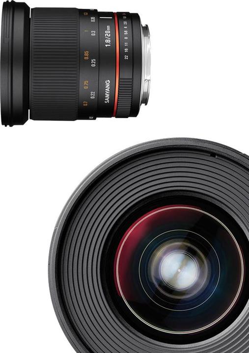 Image du produit Samyang 20mm F1.8 Olympus FT (Olympus, Plein format)