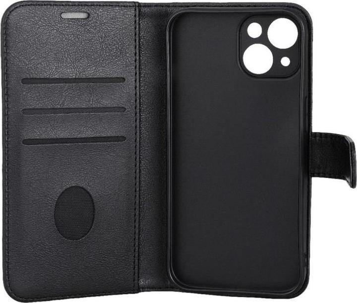 Produktbild Radicover Radiation Protection Wallet Vegan Leather iPhone 15 Flipcover Black PU (Apple iPhone 15)