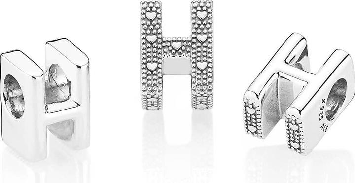 Produktbild Pandora Letter H Charm (Silber)