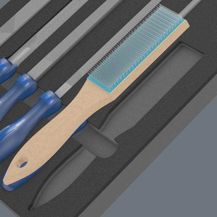 Actual product image Wera 9783 Foam insert Pferd file set 1 (Cut 2, 405 mm)