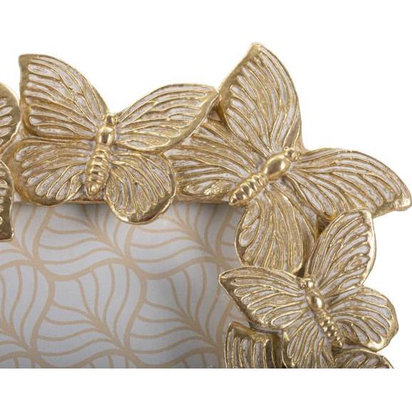 Vilde, Cornice, Ramka Ramka na zdjęcie FARFALLE, szklana, złota, 15x20 cm (15 x 20 cm)