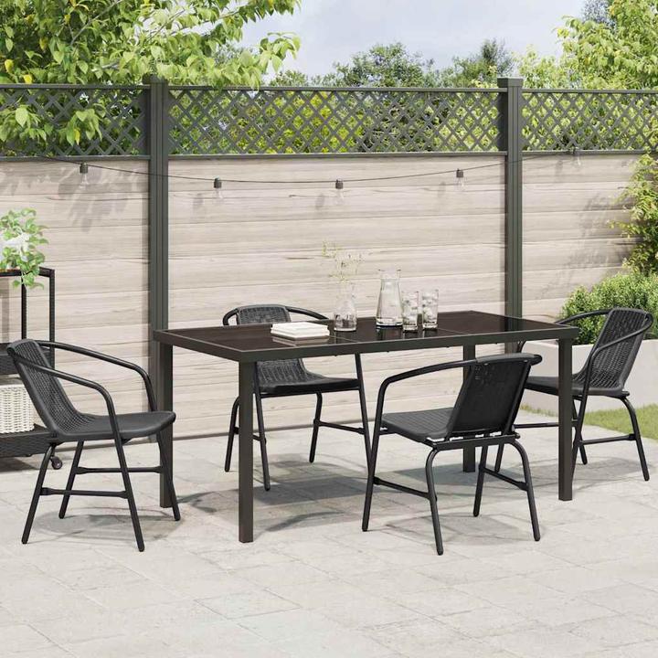 Produktbild vidaXL Garten Essgruppe (80 x 80 x 73 cm)