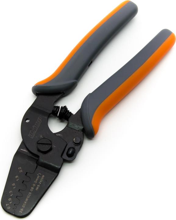 Actual product image Iwiss Crimping Pliers 2820M 0.08-0.5mm²
