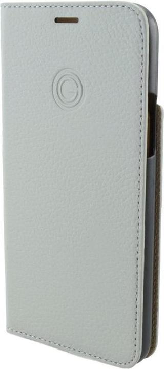 Produktbild Mike Galeli Book-Cover Echtleder Marc light grey (Apple iPhone 11 Pro)