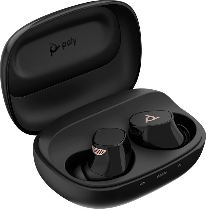 Produktbild Poly Hewlett-Packard VFREE 20 BLK EARBUDS+BCHC CS1 EMEA-INTL ENGLISH (ANC, 8 h, Kabellos)