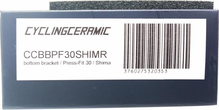 Actual product image Cyclingceramic PF30 Shimano bottom bracket