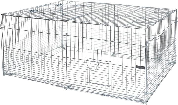 Produktbild Kerbl Jungtierfreilaufgehege mit Ausbruchsperre 144x112x60cm