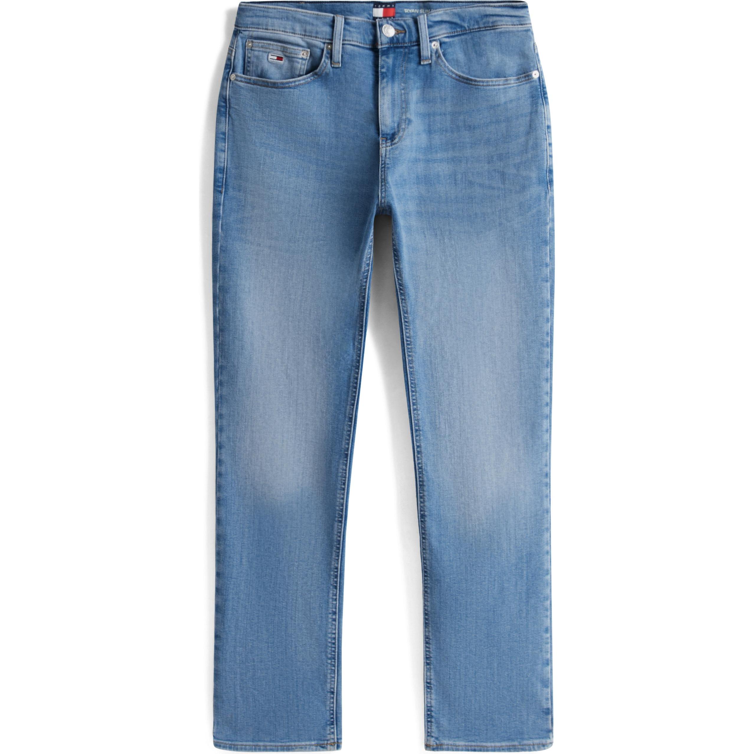 Tommy Jeans, Uomini, Jeans, Ryan Slim autentico e prodotto in modo sostenibile, Blu, (W34/L36)