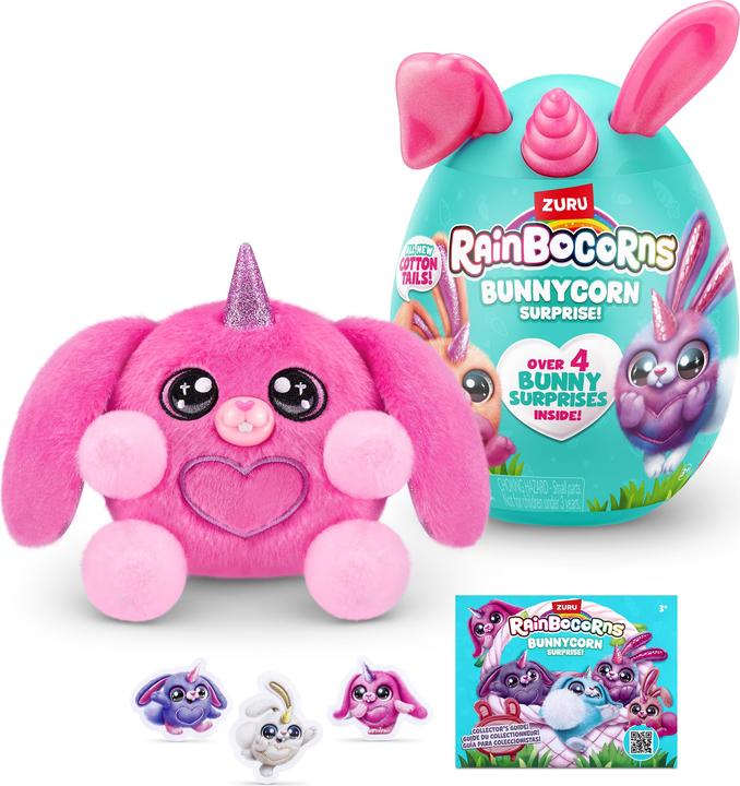 Productafbeelding Zuru Bunnycorn Verrassing Serie 2 Pluche Mini, 9st/PDQ (17.50 cm)