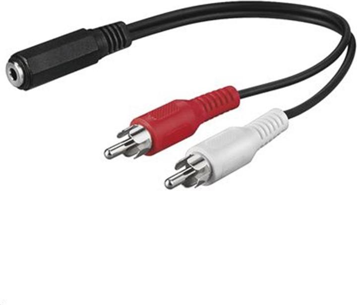 Actual product image MicroConnect Cinch - 3.5mm jack (0.20 m)