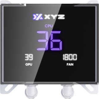 Produktbild xyz Kit Watercooling AIO Hydrotemp RGB - 360mm (Blanc)